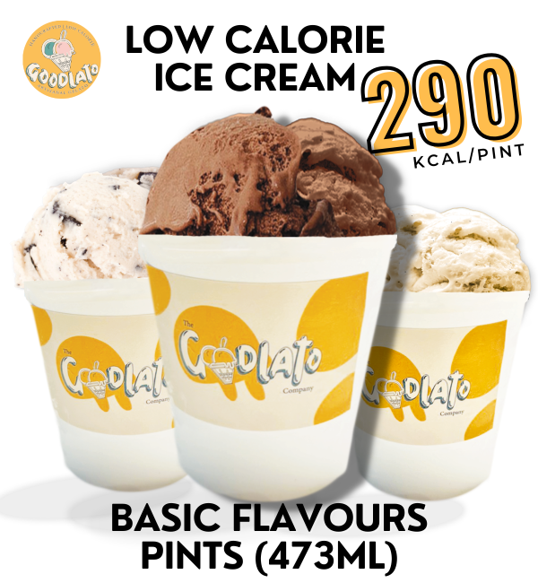 Low Calorie Ice Cream pints basic flavours low fat high protein thumbnail