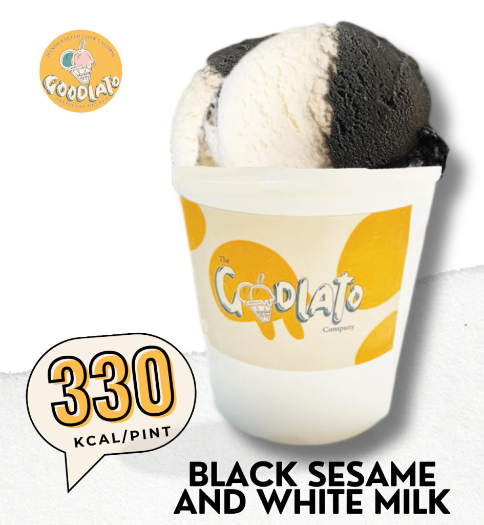 Goodlato Black Sesame and White Milk Flavour