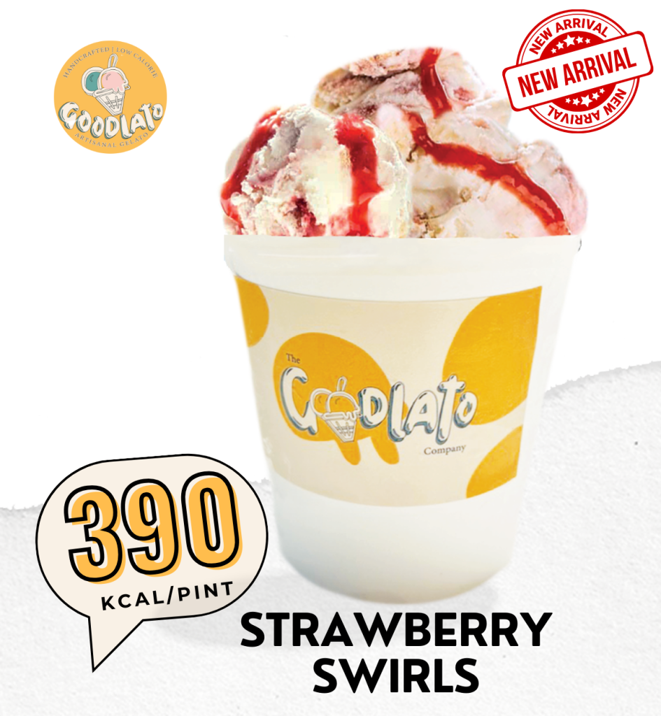 Goodlato Strawberry Swirls Flavour