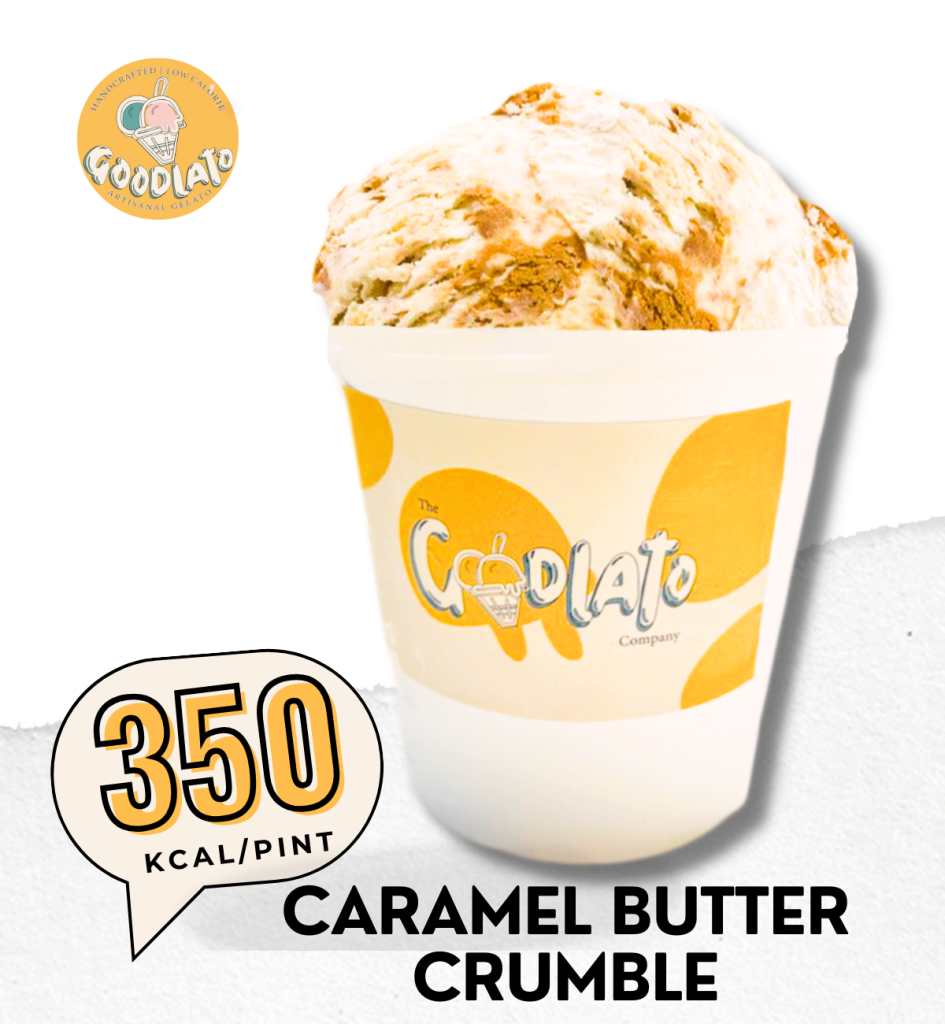 Goodlato Caramel Butter Crumble Flavour
